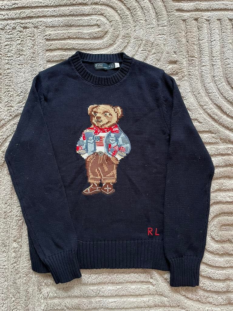 Ralph Lauren USA Beer Trui - Maat M, Ophalen of Verzenden, Nieuw, Maat 48/50 (M), Blauw