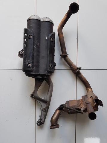 Gilera gp 800 aprilia srv 850 uitlaat  beschikbaar voor biedingen
