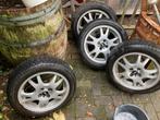 Originele Mini velgen mét winterbanden, Auto-onderdelen, Ophalen, Gebruikt, 16 inch, 175 mm