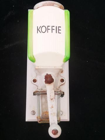 vintage Origineel Pede wand koffiemolen koffiemaler koffie  beschikbaar voor biedingen