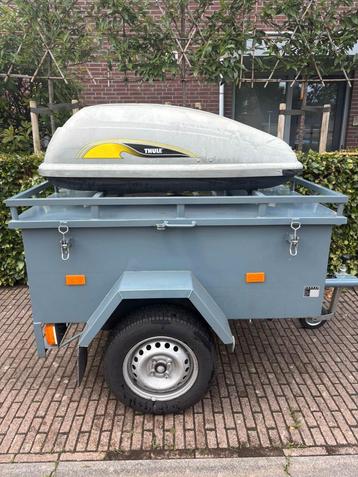 Izgst Gookar bagagewagen / bagagekar 150x100x55 + dakkoffer beschikbaar voor biedingen