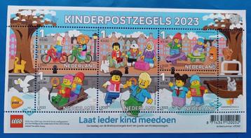 Kinderpostzegels 2023 (postzegelvel)    beschikbaar voor biedingen