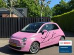 Fiat 500 1.2 Lounge ROZE automaat PANO, Auto's, Euro 5, Stof, Gebruikt, 1242 cc