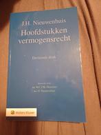 J.H. Nieuwenhuis - Hoofdstukken vermogensrecht (13e druk), Boeken, Studieboeken en Cursussen, Ophalen of Verzenden, J.H. Nieuwenhuis