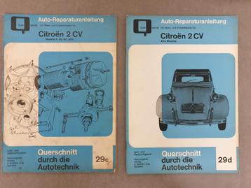 Auto oldtimer Citroen 2CV reparatiehandleiding (koopje) beschikbaar voor biedingen