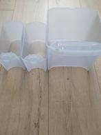 Tupperware Bakjes Zonder Deksel, Ophalen of Verzenden, Gebruikt, Wit, Bak of Kom