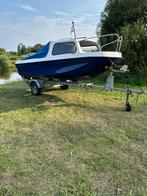 Kajuitboot 15PK Yamaha, Watersport en Boten, Ophalen of Verzenden, Zo goed als nieuw