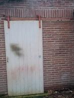 schuifdeur (oude staldeur), Doe-het-zelf en Verbouw, Deuren en Horren, Gebruikt, Binnendeur, Schuifdeur, 200 tot 215 cm