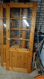 Eiken houten deuren: 3x zeer degelijk en sterk!, Doe-het-zelf en Verbouw, Deuren en Horren, Ophalen of Verzenden