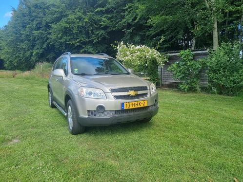 Chevrolet Captiva 2.4 2WD 2008 Beige 7 zitter trekhaak zgoh, Auto's, Chevrolet, Particulier, Captiva, ABS, Cruise Control, Elektrische buitenspiegels