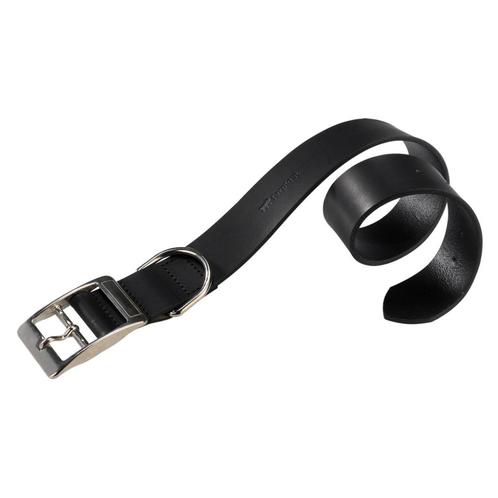 FERPLAST Natural Halsband Mat Zwart Nek 55-63 cm KOOPJE!!!, Dieren en Toebehoren, Hondenhalsbanden en Penningen, Nieuw, Ophalen of Verzenden