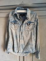 Spijkerblouse LTB 128, Ophalen of Verzenden, Gebruikt, Meisje, Overhemd of Blouse