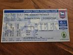 ⚽ Ticket oefenduel Ipswich Town - Fiorentina 2000-2001 ⚽, Ophalen of Verzenden, Buitenlandse clubs, Overige typen