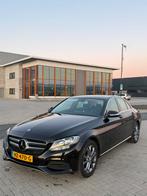Mercedes-Benz C-Klasse C180 1.6 115KW Aut7 2015 Zwart, Automaat, 1800 kg, Zwart, Leder en Stof