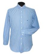 Etro overhemd, medium gestreept, blauw/wit, Mt. 38 / S, Halswijdte 38 (S) of kleiner, Zo goed als nieuw, Etro, Verzenden