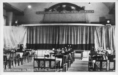 (388-500-013) Soesterberg Cadi Cantine Du Moulin Kazerne, Verzamelen, Ansichtkaarten | Nederland, Utrecht, Verzenden
