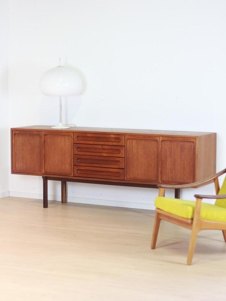 vintage dressoir, Huis en Inrichting, Kasten | Dressoirs, Gebruikt, 150 tot 200 cm, 25 tot 50 cm, Ophalen