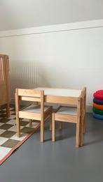 Kinder tafel met 2 stoeltjes, Kinderen en Baby's, Kinderkamer | Tafels en Stoelen, Ophalen of Verzenden, Tafel(s) en Stoel(en)