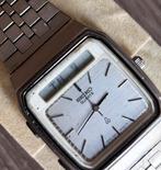 RARE 1980 Seiko H357 "James Bond Era" Digi-Ana - Silver Tank, Ophalen of Verzenden, Staal, Seiko