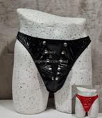 Heren String Lak One Size Zwart en Rood (428), Ophalen of Verzenden, Overige kleuren, Mikey, Slip