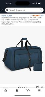 4x Nubily Reistas 100L - Nieuw!, 30 cm of meer, Blauw, Nieuw, 55 tot 75 cm