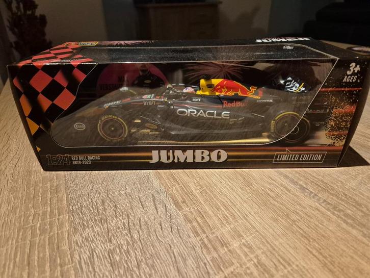 Max Verstappen, racewagen, Hobby en Vrije tijd, Modelauto's | 1:24, Nieuw, Bburago, Ophalen of Verzenden