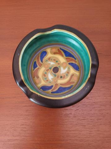 Plateel/ Asbak/ Huizen/ Vintage beschikbaar voor biedingen