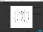 Leuke speelse hanglamp met lampjes erbij, Huis en Inrichting, Ophalen of Verzenden