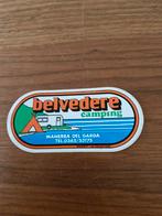 2660 Sticker Belvedere Camping Sticker Manerba del Garda, Verzamelen, Ophalen of Verzenden, Gebruikt