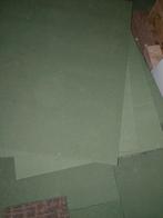 Groene platen ondervloer, Ophalen, Gebruikt