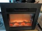 Elektrische inbouw sfeerhaard met verwarming, Huis en Inrichting, Ophalen, Gebruikt, Elektrische haard