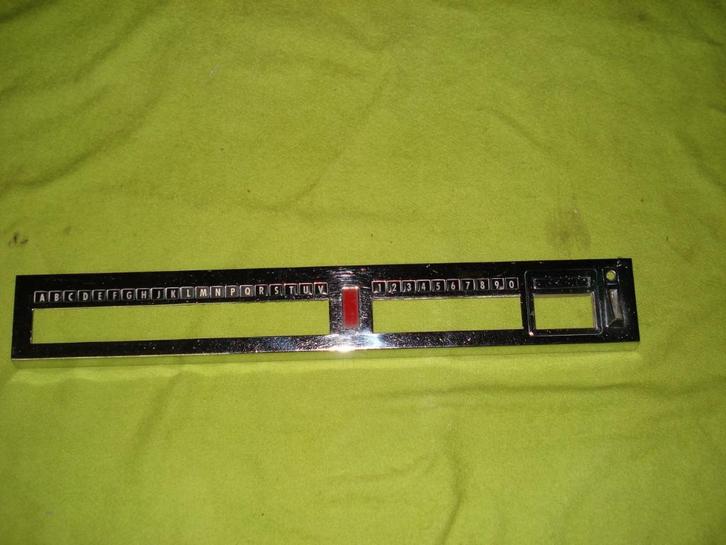 Wurlitzer 2700  2800  toetsenpaneel        Orgineel, Verzamelen, Automaten | Jukeboxen, Gebruikt, Wurlitzer, 1950 tot 1960, Ophalen of Verzenden