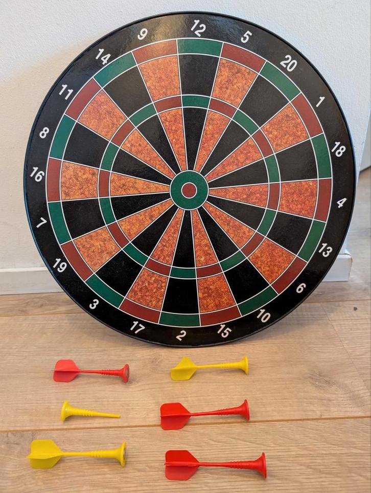Magnetisch Dartbord met Pijlen, Kinderen en Baby's, Speelgoed | Overig, Gebruikt, Jongen of Meisje, Ophalen