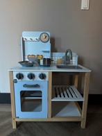 Kids Wooden Play Kitchen, Ophalen, Zo goed als nieuw, Kunststof