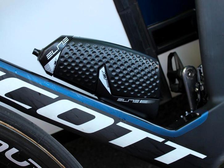 Elite aero chrono cx bidon met houder, Sport en Fitness, Bidons, Nieuw, Ophalen of Verzenden