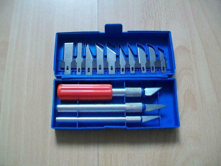 Primatip precisie snijset 16 delig, Hobby en Vrije tijd, Knutselen, Zo goed als nieuw, Gereedschap of Toebehoren, Ophalen of Verzenden