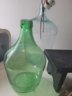 Zeer oude groene gistfles foto 1 en 2, Antiek en Kunst, Curiosa en Brocante, Ophalen of Verzenden