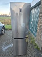 LG GBB539PZQZS RVS combikoelkast 190cm A++, Witgoed en Apparatuur, 200 liter of meer, Met aparte vriezer, Zo goed als nieuw, Energieklasse A of zuiniger