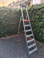 Altrex Double Decker 7 tredes, Doe-het-zelf en Verbouw, Ladders en Trappen, Ophalen, Zo goed als nieuw, Minder dan 2 meter