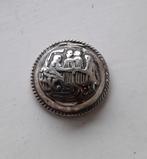 Antiek zilveren broekstuk/knoop 1818, Ophalen of Verzenden