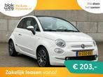 Fiat 500 1.0 Hybrid Launch Edition apple carpla € 11.950,0, Auto's, Fiat, Voorwielaandrijving, 4 stoelen, Leder en Stof, Wit