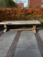 GRATIS af te halen!, Huis en Inrichting, Tafels | Eettafels, Gebruikt, 200 cm of meer, Rechthoekig, 50 tot 100 cm