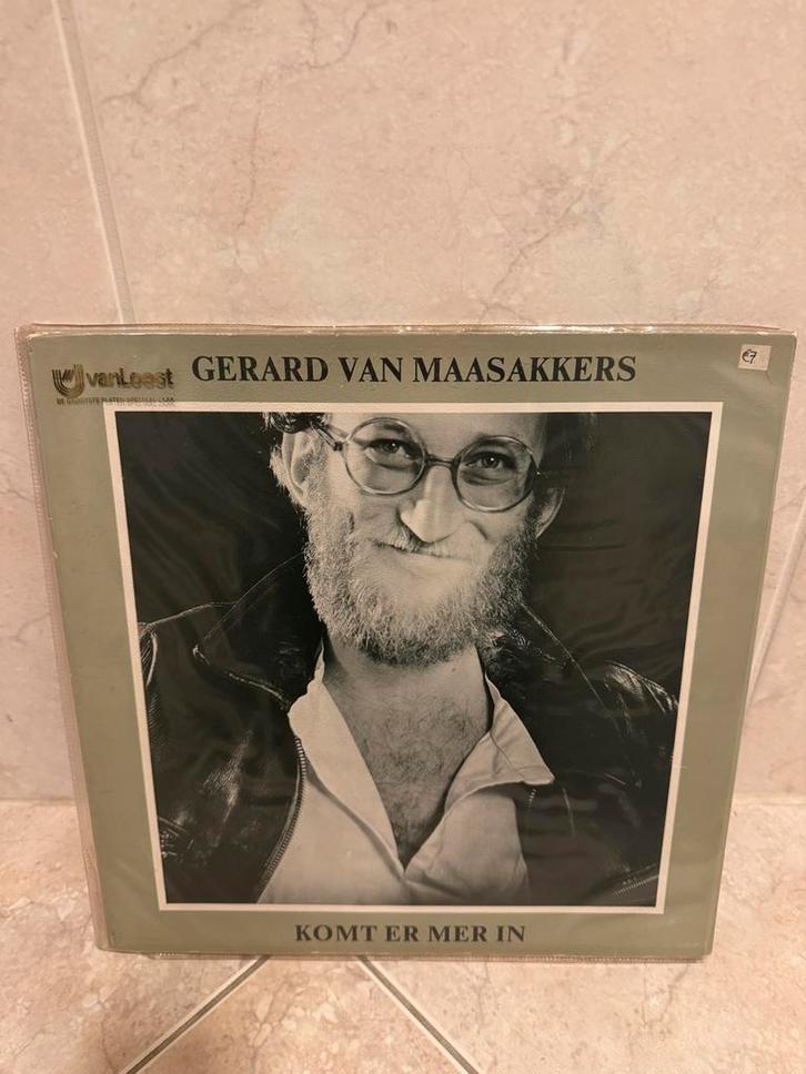 Lp Gerard van Maasakkers - Komt Er Mer In vinyl orig, Cd's en Dvd's, Vinyl | Nederlandstalig, Zo goed als nieuw, Levenslied of Smartlap