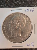 Rijksdaalder Willem ll,met lelie.1846., Ophalen of Verzenden, 2½ gulden