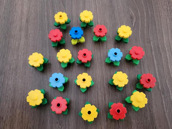 Set 4. 20x Lego classic bloemen / flowers Vintage, Kinderen en Baby's, Speelgoed | Duplo en Lego, Zo goed als nieuw, Lego, Losse stenen
