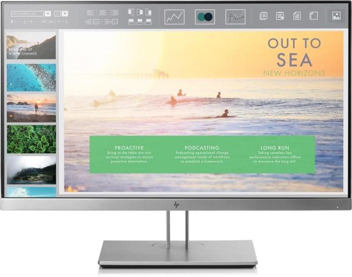 HP - EliteDisplay - E233 - 23 inch - Full HD - LCD IPSD, Computers en Software, Monitoren, Zo goed als nieuw, 61 t/m 100 Hz, DisplayPort