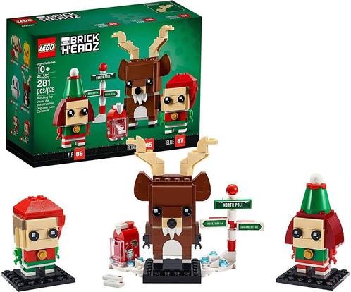 🎁 Lego Brickheadz 40353 - Rendier, Elf en Elfie 🎁, Kinderen en Baby's, Speelgoed | Duplo en Lego, Nieuw, Lego, Complete set