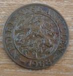 1 cent 1968 Nederlandse Antillen brons vis met ster, Postzegels en Munten, Munten | Nederland, Ophalen of Verzenden, Koningin Juliana