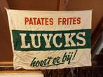 Luycks patates frites vintage vlag, Overige typen, Gebruikt, Ophalen