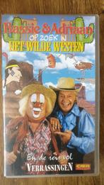 Bassie & Adriaan op zoek in Het wilde westen 1995 VHS, Kinderprogramma's en -films, Alle leeftijden, Ophalen of Verzenden